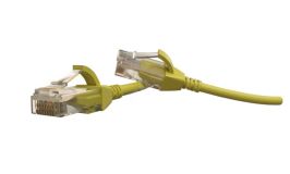 Патч-корд PC-LPT-UTP-RJ45-RJ45-C6-1.5M-LSZH-YL U/UTP категория 6 1.5 м желтый 445741 Hyperline