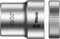 Головка торцевая шестигранная 8790 HMC Zyklop DR 1/2 19/32 x 37 мм WE-003622 Wera