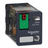 Реле 2CO светодиод 24В AC RPM22F7 Schneider Electric