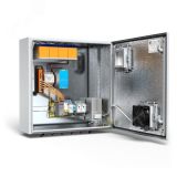 Узел коммутационный 8хPoE, AC/DC 230/48-55В, 480Вт, IP66, 600х600х210 мм 58030 Тахион-климат