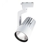 Светильник светодиодный трековый на шинопровод ДПО-30w 3000K 24° белый Jazzway 5035218 JazzWay