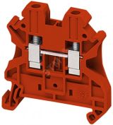 Клеммник винтовой проходной 4мм.кв 2 точки подключения NSYTRV42RD Schneider Electric