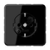 Розетка штепсельная SCHUKO 16A 250V с автозажимом черный CD1520SW JUNG