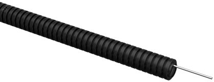 ELASTA Труба гофрированная ПВХ d=16мм с зондом черная (100м) IEK ET-TG21-121-016-100-K02 IEK