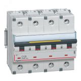 Выключатель автоматический четырехполюсный 125А C DX3 10kА/16kА 409364 Legrand