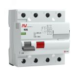 Устройство защитного отключения DV 4P 40А/300мА (AC) AVERES rccb-4-40-300-ac-av EKF