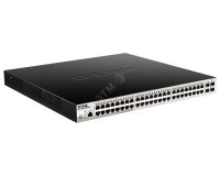 Коммутатор управляемый PoE L2 48 портов 10/100/1000 Мб/с, 4хSFP 740 Вт 105940 D-Link