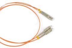 Патч-корд волоконно-оптический (шнур) мм 62.5/125 LC-SC duple* LSZH 10 м 35124 Hyperline