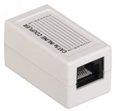 Адаптер проходной категория 5е UTP тип RJ45-RJ45 (8P8C) белый CS70-1C5EU ITK