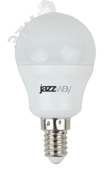 Лампа светодиодная LED 8 Вт 640Лм 4000К белая Е14 Шар 5025295 JazzWay