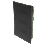 Щит распределительный встраиваемый ЩРв Practibox3 3х12м земля прозрачная дверь 401704 Legrand