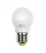 Лампа светодиодная LED 5Вт E27 400Лм белый матовая шар 230V/50Hz ECO 1036988A JazzWay