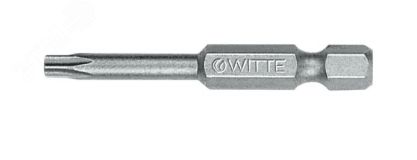 Бита TORX T40 х 50 мм 1/4'' E6.3 Industrial 296092000 WITTE