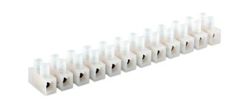 Колодка клеммная винтовая, линейка 12 штук, полипропилен, LD226-6A DIY 39895 STEKKER