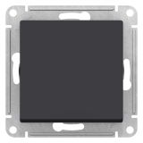 ATLASDESIGN AQUA 1-клавишный ПЕРЕКЛЮЧАТЕЛЬ IP44, сх.6, 10АХ, механизм, КАРБОН ATN441061 Systeme Electric