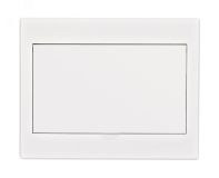 Корпус пластиковый навесной белая дверь 1 ряд 9 мод. IP41 ЩРН-П 31086DEK Dekraft