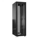 Шкаф серверный 42U 800х1200 передняя дверь: двустворчатая перфорированная IP20. задняя дверь: двустворчатая глухой металл IP51. боковые панели: глухой металл. цвет: черный RAL9005  EX 8242.9451 SYSMATRIX