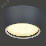 LIGHTING Светильник уличный 5104 потолочный под лампу GX53 IP65 серый IEK LT-UPU0-5104-GX53-1-K03 IEK