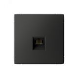 ARTGALLERY розетка компьютерная RJ45, кат. 6A, механизм, базальт GAL001486 Systeme Electric