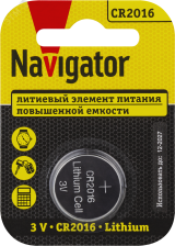 Батарейка NBT-CR2016-BP1 29257 Navigator Group
