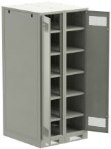 Шкаф LINEA B аккумуляторный 2000х900х950мм двустворчатая металлическая дверь серый LB35-20H99-2M ITK