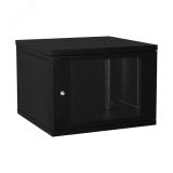 Шкаф настенный телекоммуникационный ТВ-12U-0606-СР-9005 05-0126-B SUPRLAN