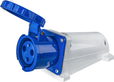 Розетка NCA-SR133-63-220 стационарная наружная 63А 2P+PE IP54 23185 Navigator Group