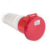 Розетка кабельная 63А 3Р+N+Е IP67 переносная 380В ps-235-63-380 EKF