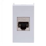 Розетка RJ-45 категория 6 экр Viva 1 модуль серая 45168 DKC