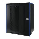 Шкаф настен. 19', 15U 600х450, дв. перф., чер. DATAREX DR-620311 Datarex