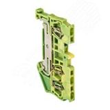 Колодка клеммная самозажимная JXB-ST-1.5 3 вывода земля PROxima plc-jxb-st-1.5-3-pen EKF