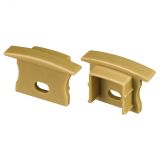 Заглушка ARH-LINE-2315-F с отверстием GOLD (пластик) 040002 Arlight