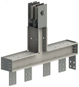 Секция магистральная  присоединительная ШМА-5 1250А IP55 AL 3P+N(100%)+PE (корпус)  к трансформатору (подключение вертикально из центра) ШМА 5.10.1250.553 Н0210402193 СОЭМИ