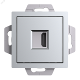 ATLASDESIGN РОЗЕТКА HDMI, механизм, АЛЮМИНИЙ ATN000380 Systeme Electric