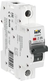 ARMAT Выключатель автоматический однополюсный M10N Z 25А AR-M10N-1-Z025 IEK