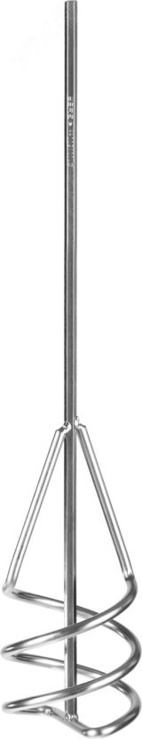 Миксер ''Профессионал'' для песчано-гравийных смесей, шестигранный хвостовик, оцинкованный, на подвеске, 100х500мм 06033-10-50_z02 ЗУБР