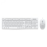 Комплект клавиатура + мышь проводной, USB белый MK185 White Dareu