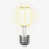 Лампа светодиодная. LED-A70-23W/3000K/E27/CL PLS02WH Форма A, прозрачная. Серия Sky. Теплый белый свет (3000K). UL-00005897 Uniel