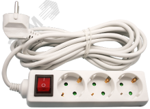 Удлинитель Navigator 71 454 NPE-S1-03-150-ESC-3x0.75 кит 10А ПВС 3х0.75 20392 Navigator Group