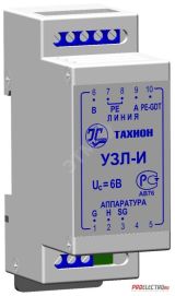Устройство защиты цепей видеосигнала и питания УЗЛ-7,5кА УЗЛ-7,5/10кА-12(24)В Тахион