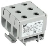 Клемма вводная силовая КВС 6-50 кв.мм. 3-рядная серая YZN14-050-K03 IEK