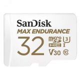 Карта памяти 32GB MicroSD MAX ENDURANCE V30, U3, SDXC, 100 МБ/с, Class 10 + адапер SD 157993 SanDisk