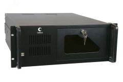 Корпус cерверный 19' 4U, RM (ДxШxВ)мм: 530x430x177, 3x5.25'+1x3.5'+8x3.5'HDD, без блока питания 7216c Cabeus