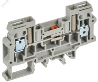 Колодка клеммная CTS-DT измерит. 6мм2 серая IEK YCT15-00-K03-006 IEK