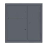 Щит этажный до 4 кв. без окон RAL7024 (1000х950х150) EKF PROxima mb29-v-bo-ral7024 EKF