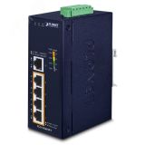 Коммутатор неуправляемый PoE 4 порта 10/100/1000 Мб/с, 1хSFP, 120 Вт 1000459292 PLANET