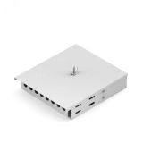 Кросс распределительный настенный микро с крышкой, до 8 портов SC/LC duplex, с ложементом, сплошная  наружная панель ЦБ-00149284 NTSS