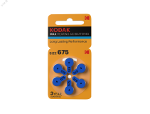 Батарейка ZA675-6BL [KZA675-6] MAX Hearing Aid (360/1800/45000) Б0051739 KODAK