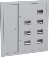 Корпус металлический ЩЭ-7-Э 36 IP31 (слабот. отсек слева) LIGHT IND-MKM43-07-31-E-L IEK