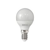 Лампа светодиодная LED 6w 4000К, E14, 540Лм, матовая, шар IONICH 1547 UNIVersal